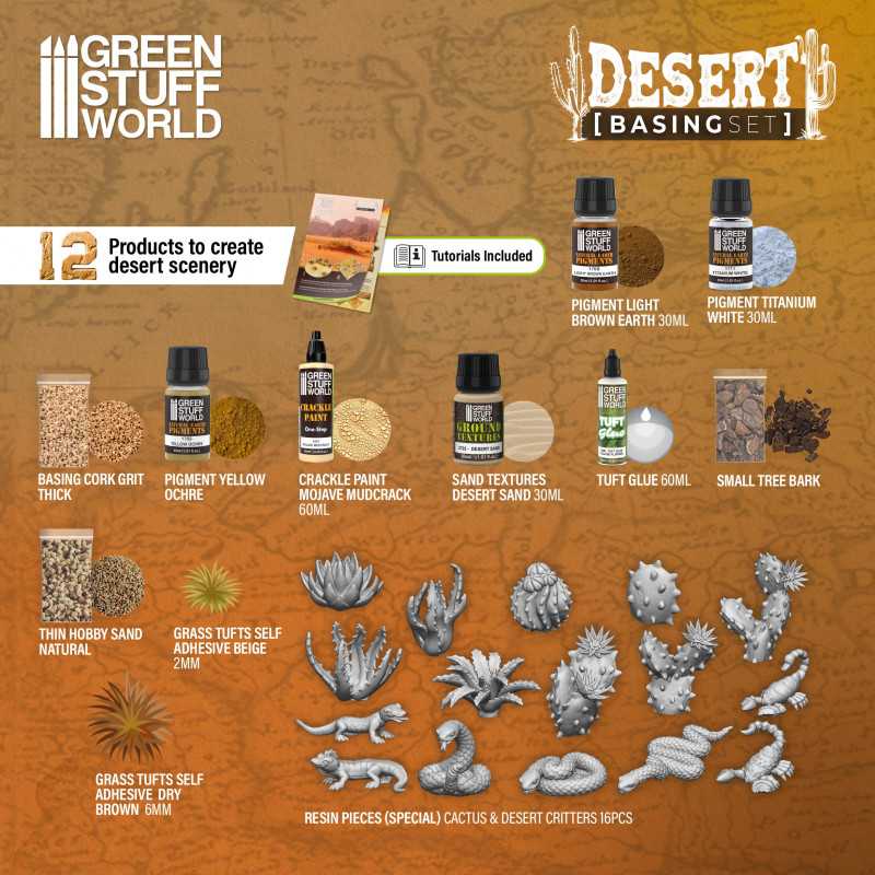 Green Stuff World Environment Set Desert/ Desierto