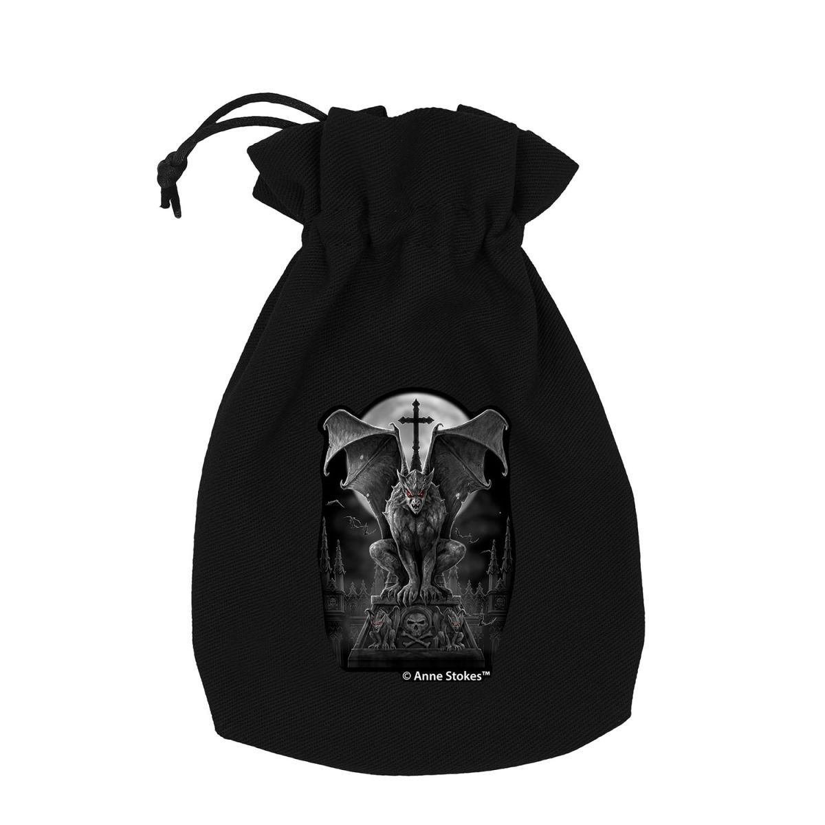 Q Workshop BAST204 Anne Stokes Dice Pouch: Gargoyle (9250512961773)
