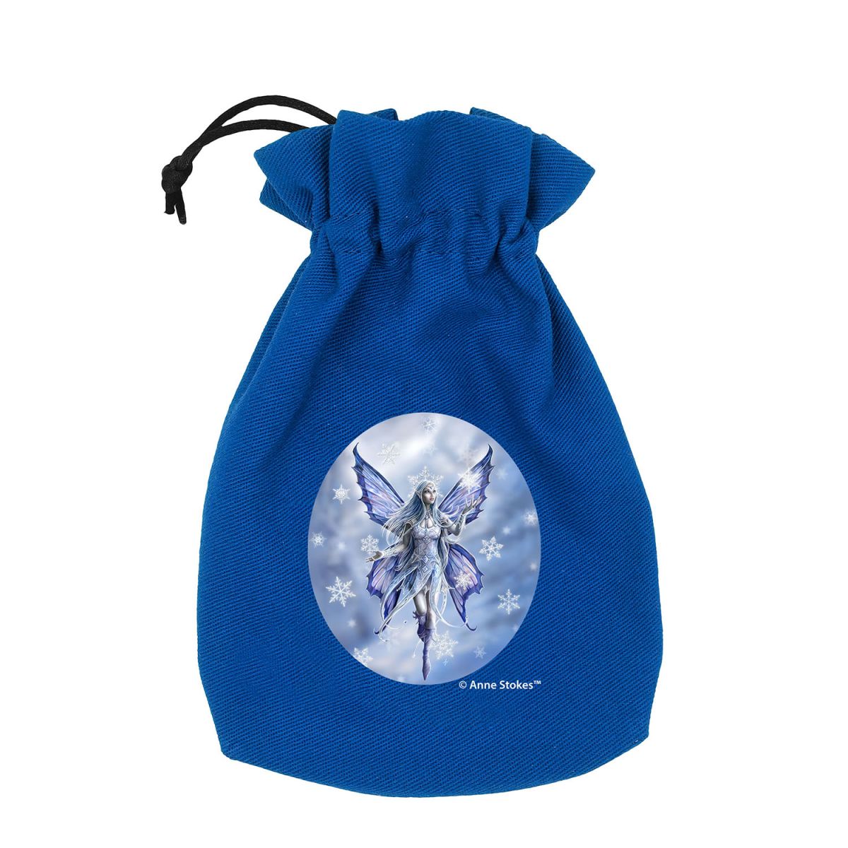Q Workshop BAST207 Anne Stokes Dice Pouch: Snow Fairy (9250513322221)
