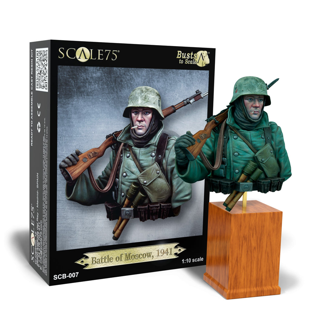 Scale 75 Busts Warfront Battle Of Moscow; 1941 1:10 (4)