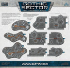 Gale Force 9 BB689 Battlefield in a Box Gothic Sector Mundus Imperialis Damaged Roads Highways & Craters