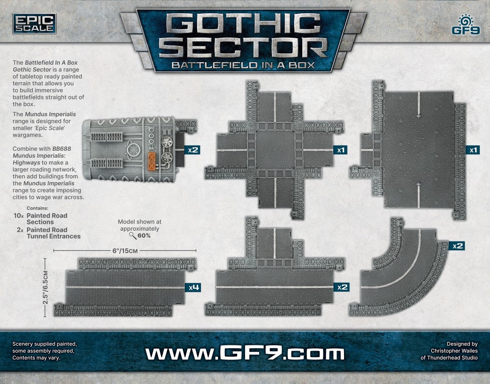 Gale Force 9 Battlefield in a Box Gothic Sector Mundus Imperialis (2)