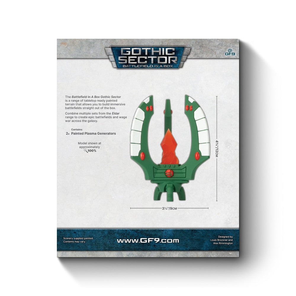 Gale Force 9 BB724 Battlefield in a Box Gothic Sector Eldar Plasma Generators