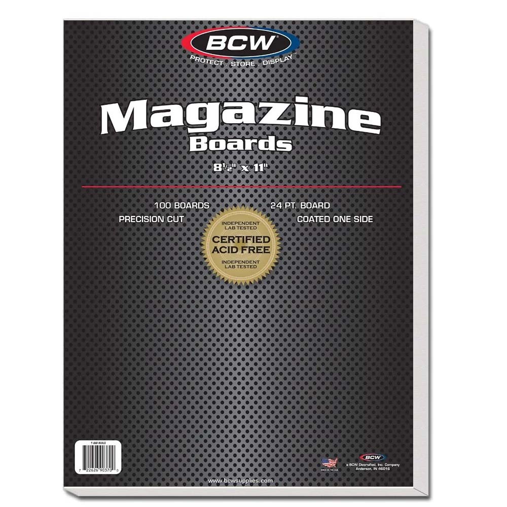 BCW / Monster BCW Magazine Backing Boards