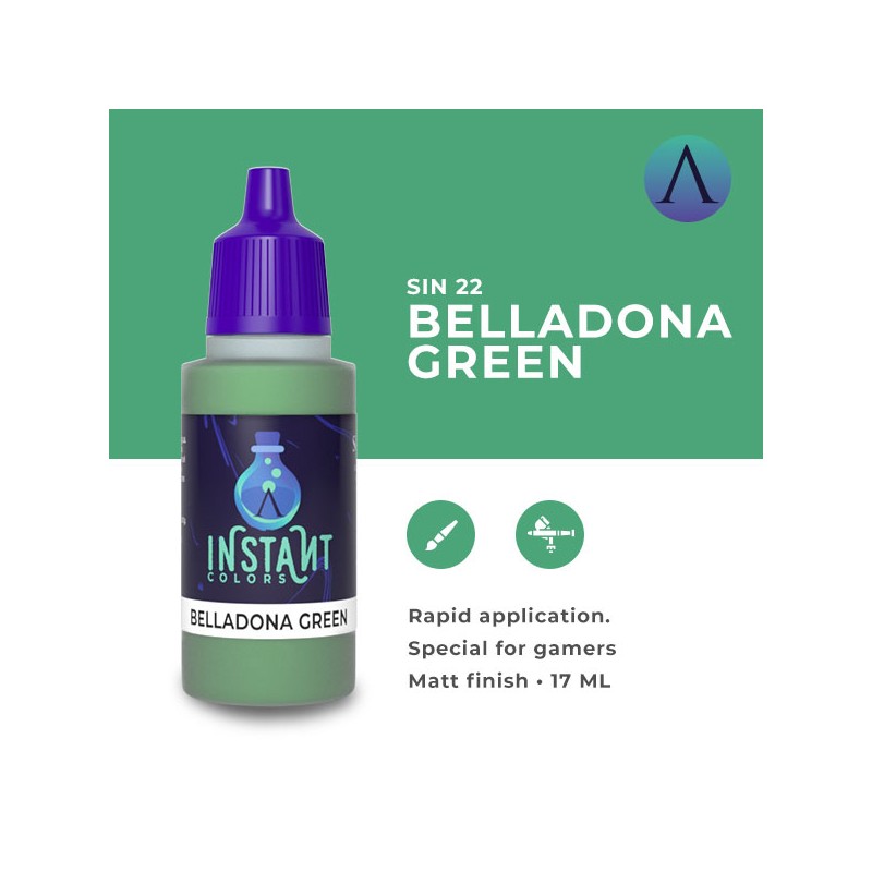 Scale 75 Instant Colors Belladonna Green 17ml (3)