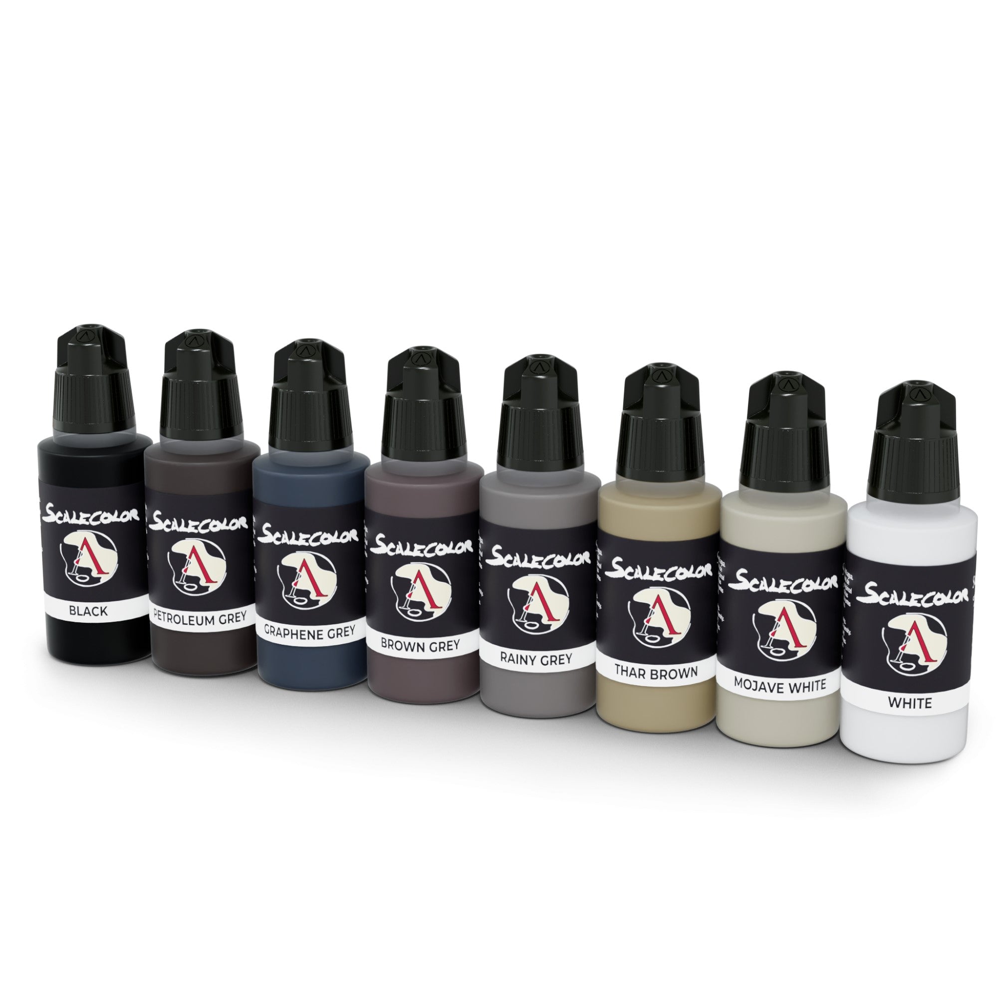 Scale 75 Warfront Set Black & White Paint Set (2)