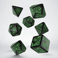 Q Workshop Call of Cthulhu 7th Edition Black & green Dice Set
