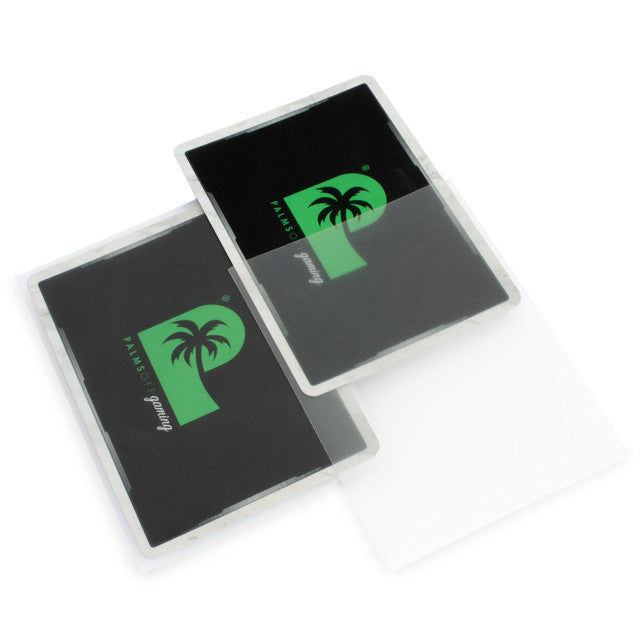 Palms Off Blackout Deck Sleeves (100) Turqoiuse