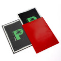 Palms Off Blackout Deck Sleeves (100) Green