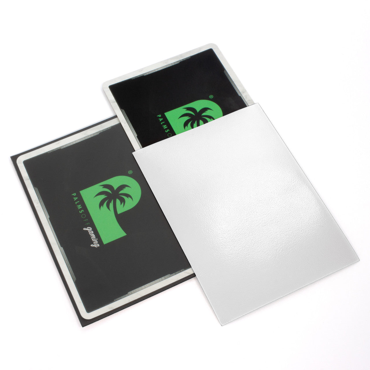 Palms Off Blackout Deck Sleeves (100) Blue