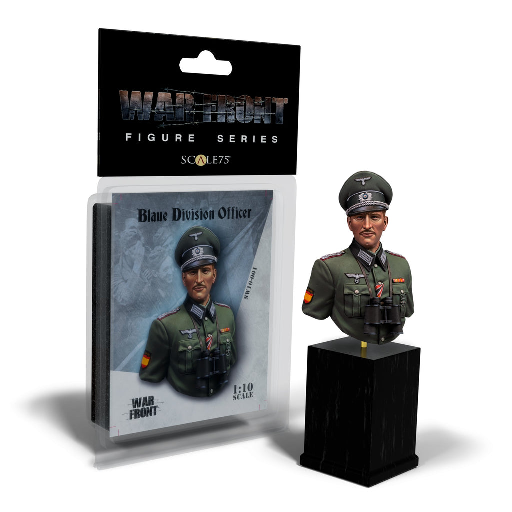 Scale 75 Busts Warfront Blaue Division Officer 1:10 (5)