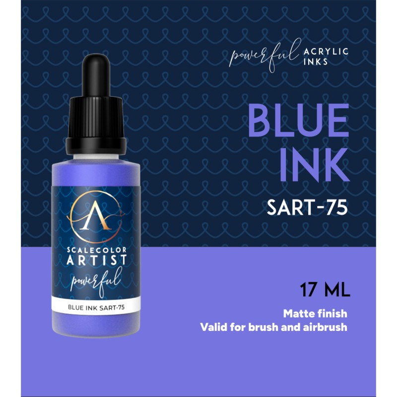 Scale 75 Scalecolor Artist Blue Ink 20ml (3)