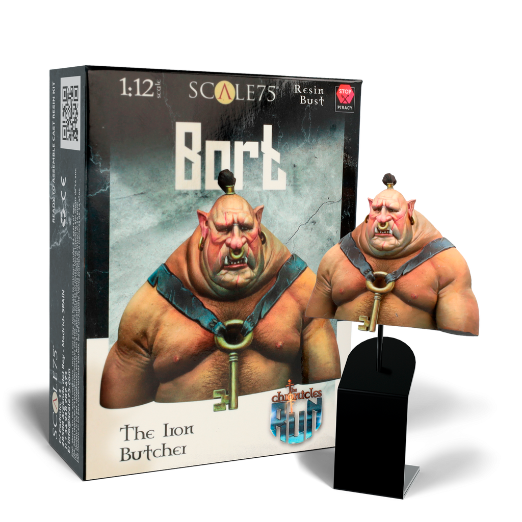 Scale 75 Busts The Chronicles of Run Bort The Iron Butcher 1:12 (21)