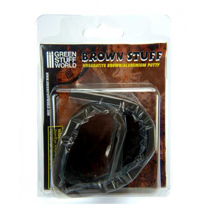Green Stuff World Masilla Marron / BROWN Stuff Kneadatite 30cm (12inches)