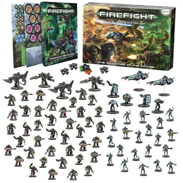 Mantic Games MGFFM106 Firefight Battle of Cabot III Two-Player Set (8847302983917)