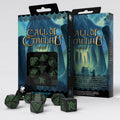 Q Workshop Call of Cthulhu Black & green Dice Set