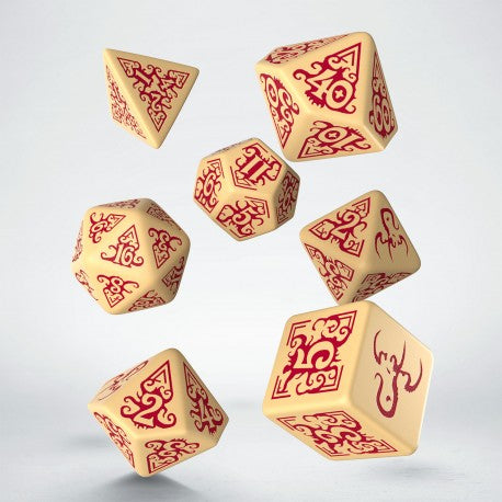 Q Workshop Call of Cthulhu Masks of Nyarlathotep Dice set