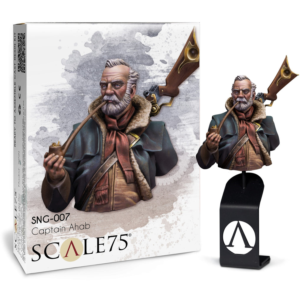 Scale 75 Busts Naughty Gears Captain Ahab 1:12 (4)