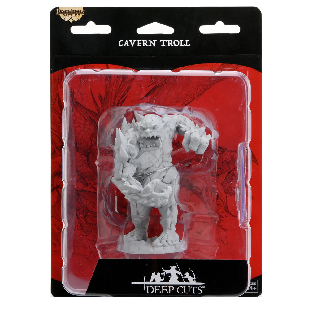 WizKids Pathfinder Battles Deep Cuts: Cavern Troll - WZK90499