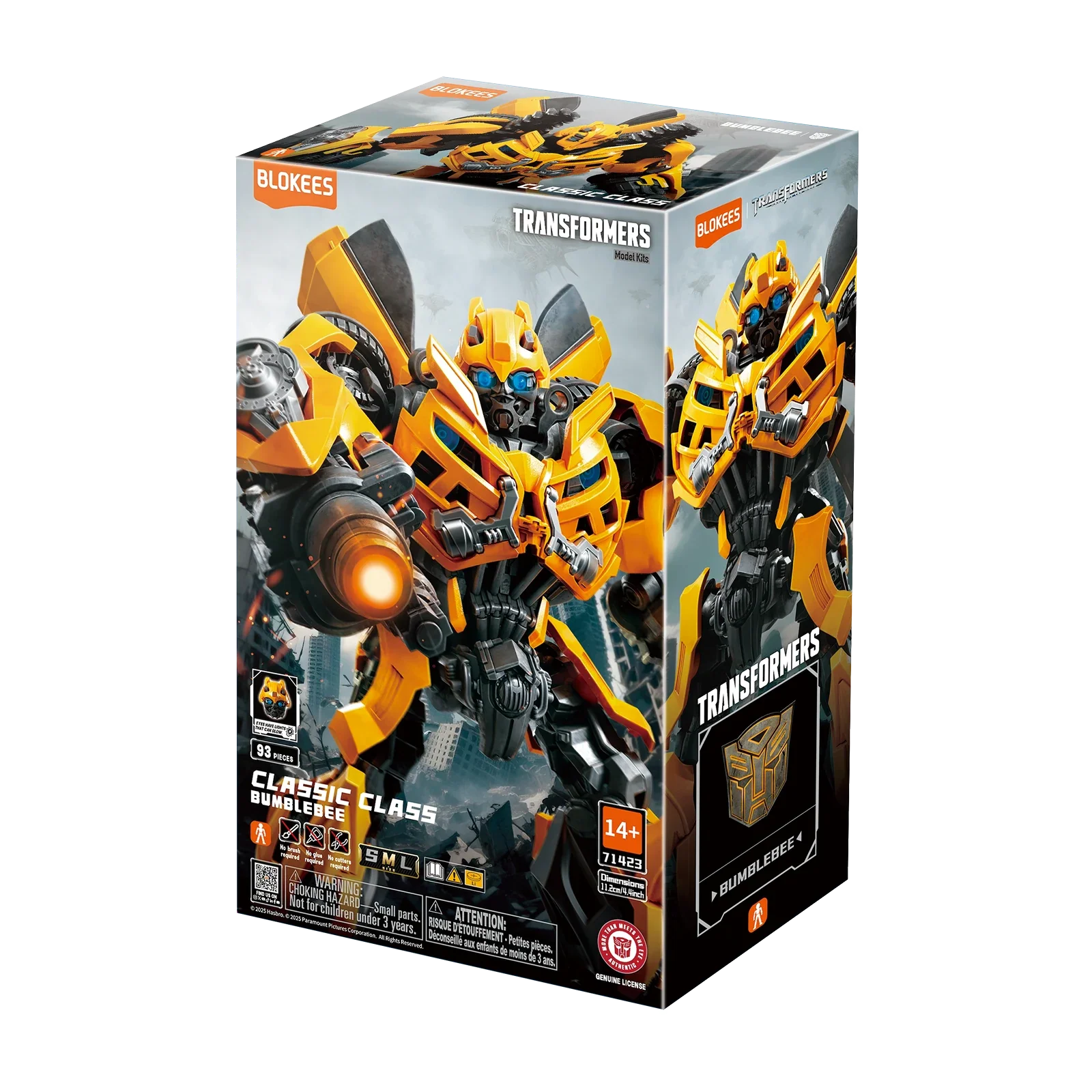 Blokees Transformers CC-23 Transformers: Dark of the Moon Bumblebee 71423