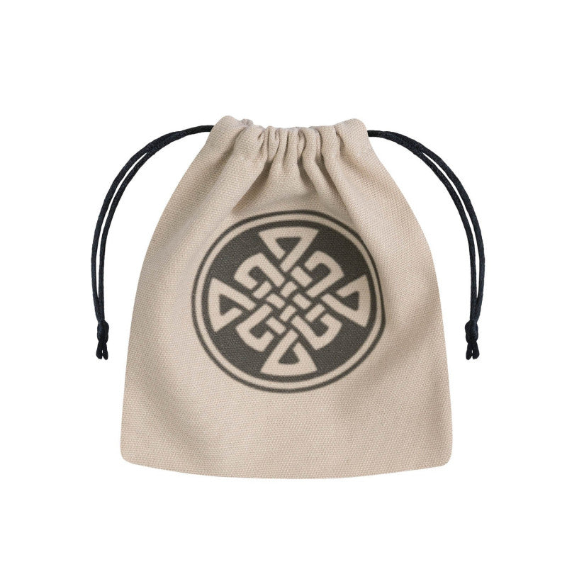 Q Workshop Celtic Beige & black Dice Bag