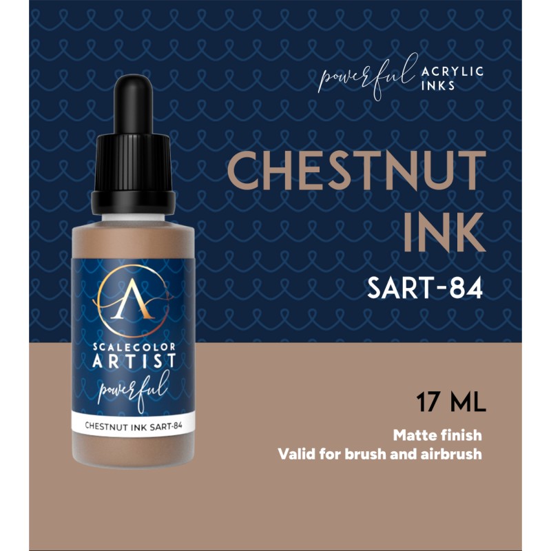 Scale 75 SART-84 Scalecolor Artist Chestnut Ink 20ml (9210243121389)
