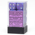 Chessex Speckled 16mm d6 Silver Tetra Dice Block (12 dice)