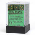 Chessex Speckled 12mm d6 Golden Recon Dice Block (36 dice)