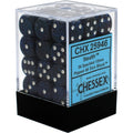 Chessex Speckled 12mm d6 Stealth Dice Block (36 dice)