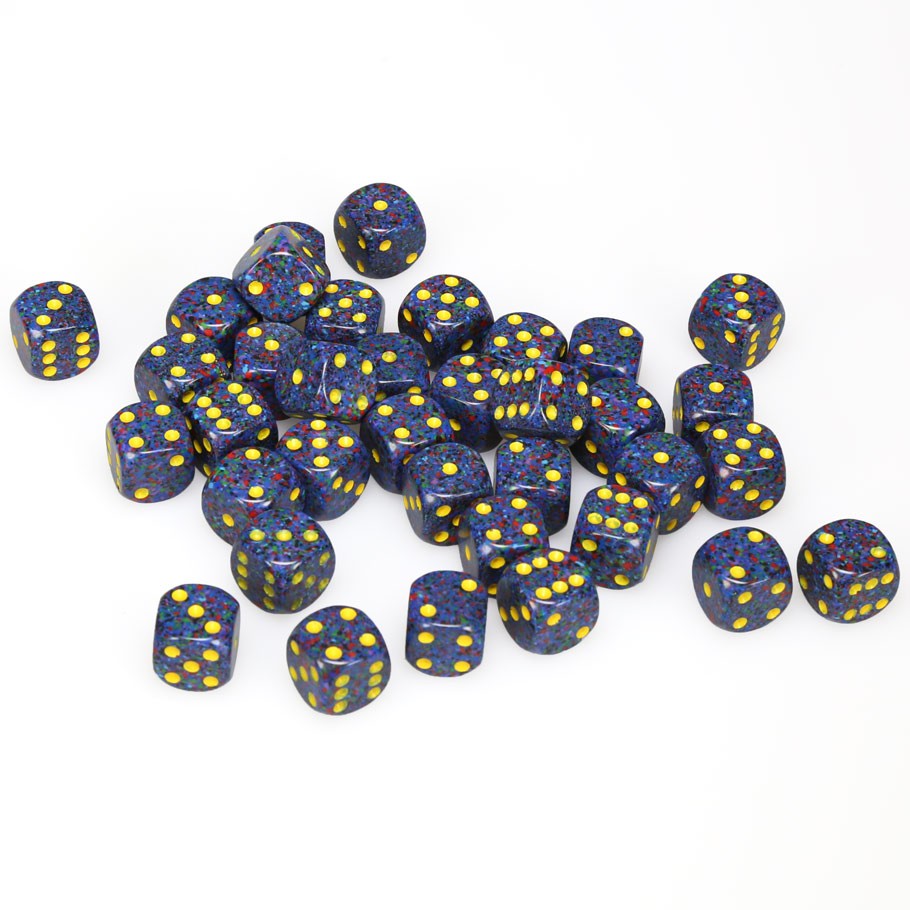 Chessex Speckled 12mm d6 Twilight Dice Block (36 dice)