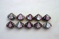 Chessex Gemini Purple-Steel/white Set of Ten d10s