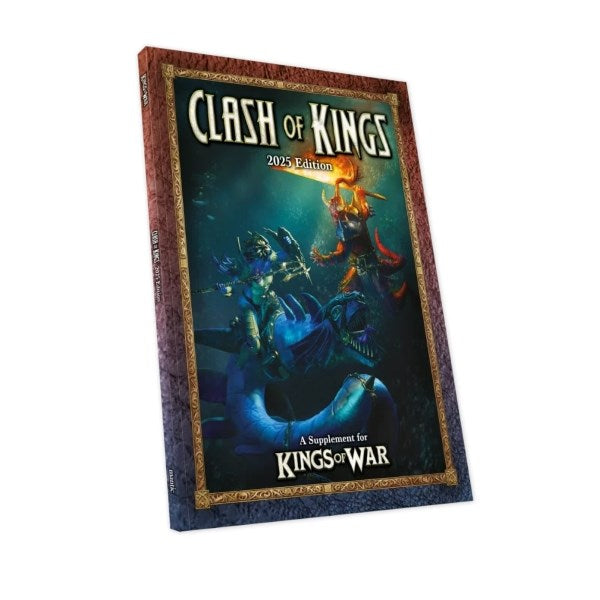 Mantic Games MGKWM125 Kings of War Clash of Kings 2025 Supplement (8847292367085)