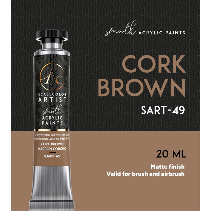 Scale 75 Scalecolor Artist Cork Brown 20ml (2)