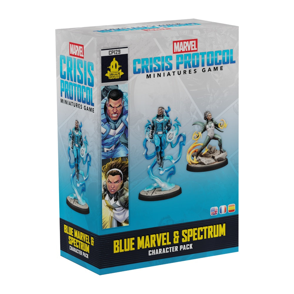 Atomic Mass Games CP129 Marvel Crisis Protocol Blue Marvel & Spectrum