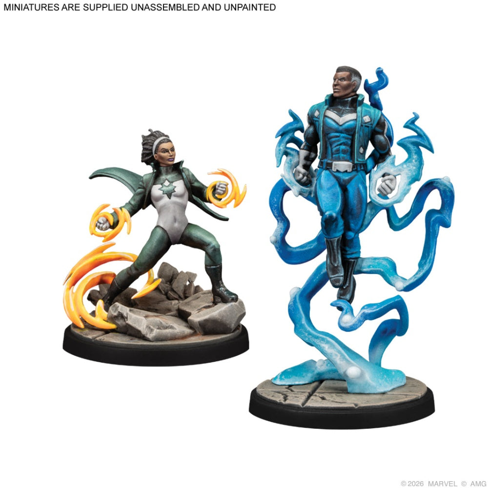 Atomic Mass Games CP129 Marvel Crisis Protocol Blue Marvel & Spectrum