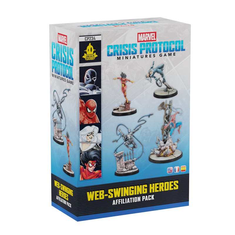 Atomic Mass Games CP234 Marvel Crisis Protocol Web-Swinging Heroes