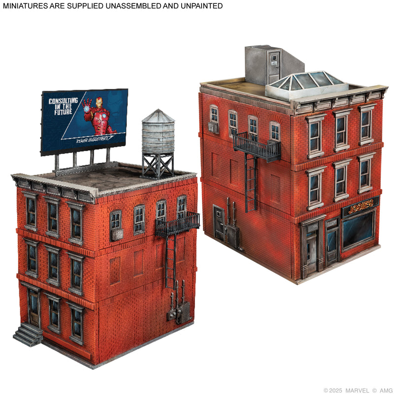Atomic Mass Games CPE06EN Marvel Crisis Protocol NYC City Block Terrain Collection