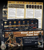 Scale 75 Scalecolor Wood and Leather Paint Set (3)