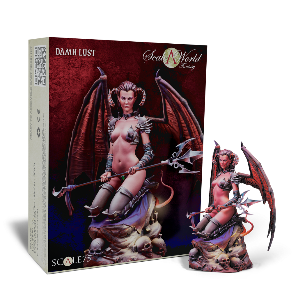Scale 75 Figures Scale World Fantasy Damned Lust 75mm (22)