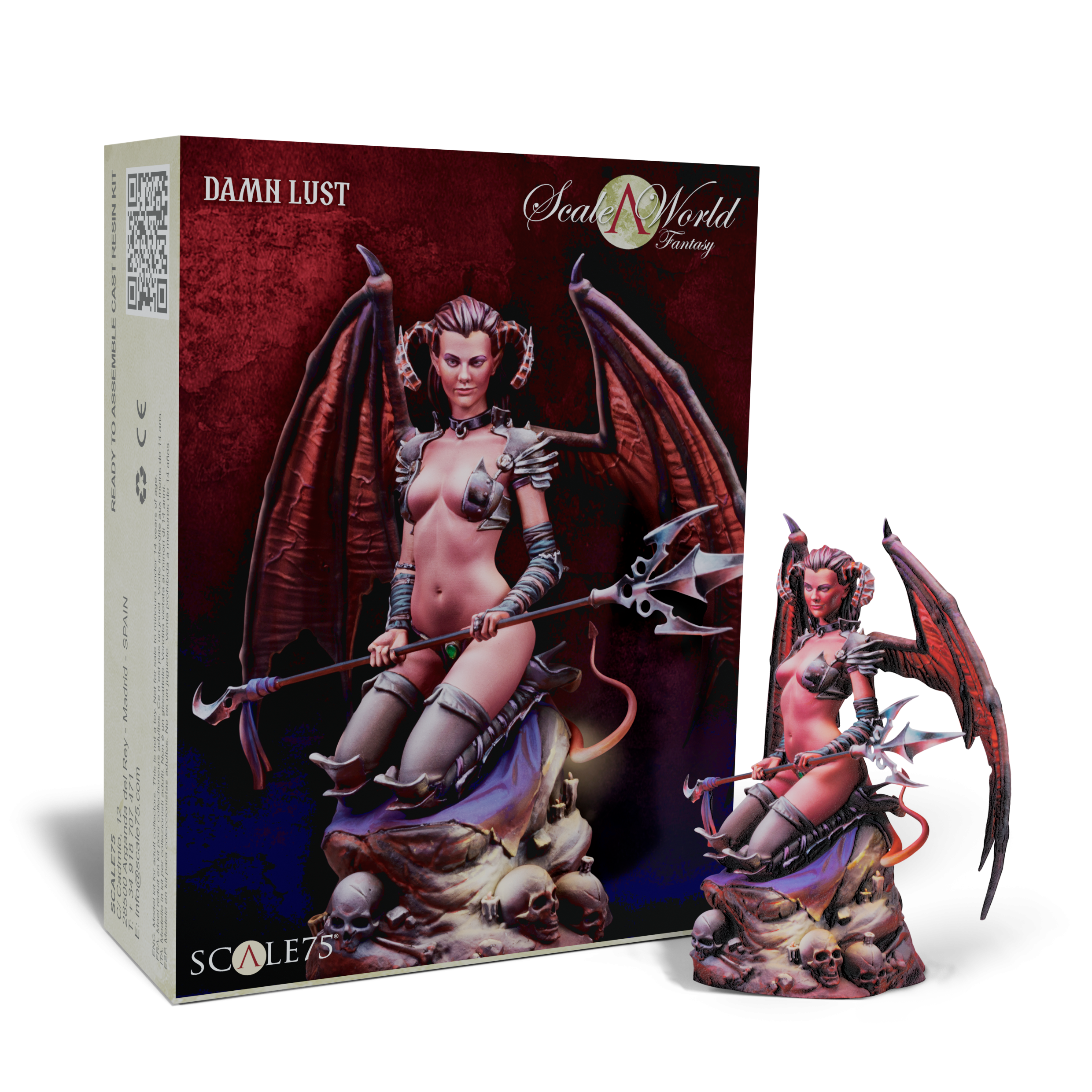Scale 75 Figures Scale World Fantasy Damned Lust 75mm (22)