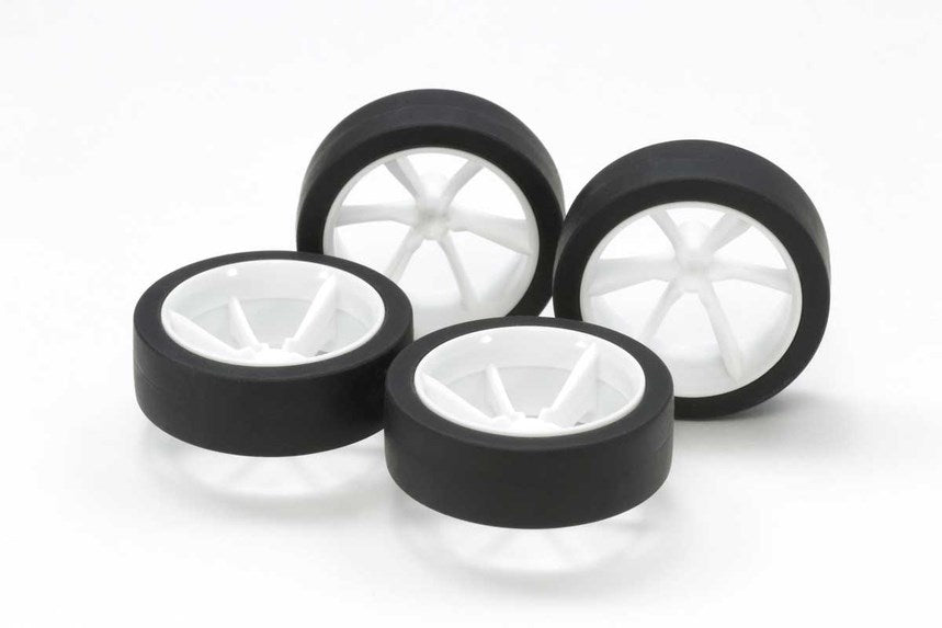 Tamiya LD LP Tires & 6sp Whl