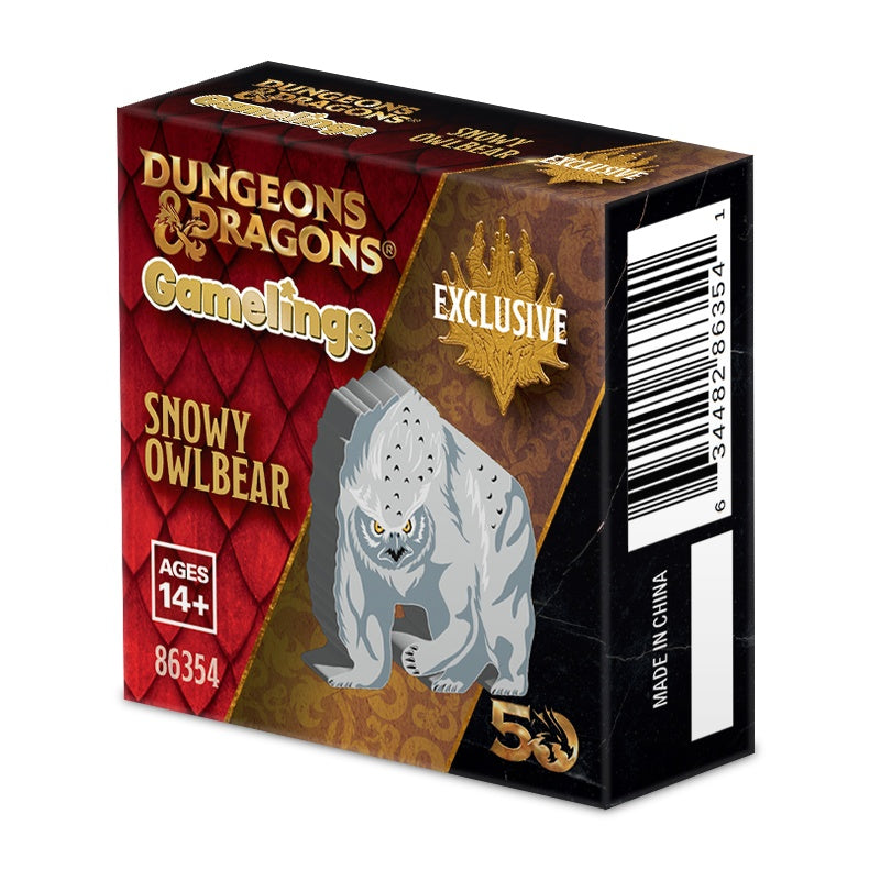 WizKids WZK86354 Dungeons & Dragons Gamelings Snowy Owlbear