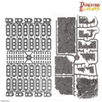 Archon Studio DNL0114 Dungeons & Lasers Half-Height Walls Deep Mines