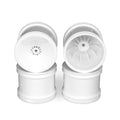 DE Racing DER-SS4-LW SpeedLine Stadium Truck White Wheels (4 Pcs.) All 22T (8499675955437)