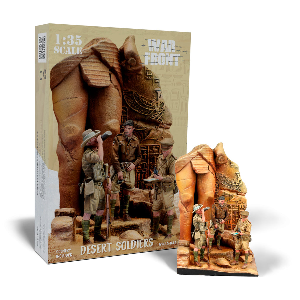 Scale 75 Figures Warfront Desert Rats 35mm (7)