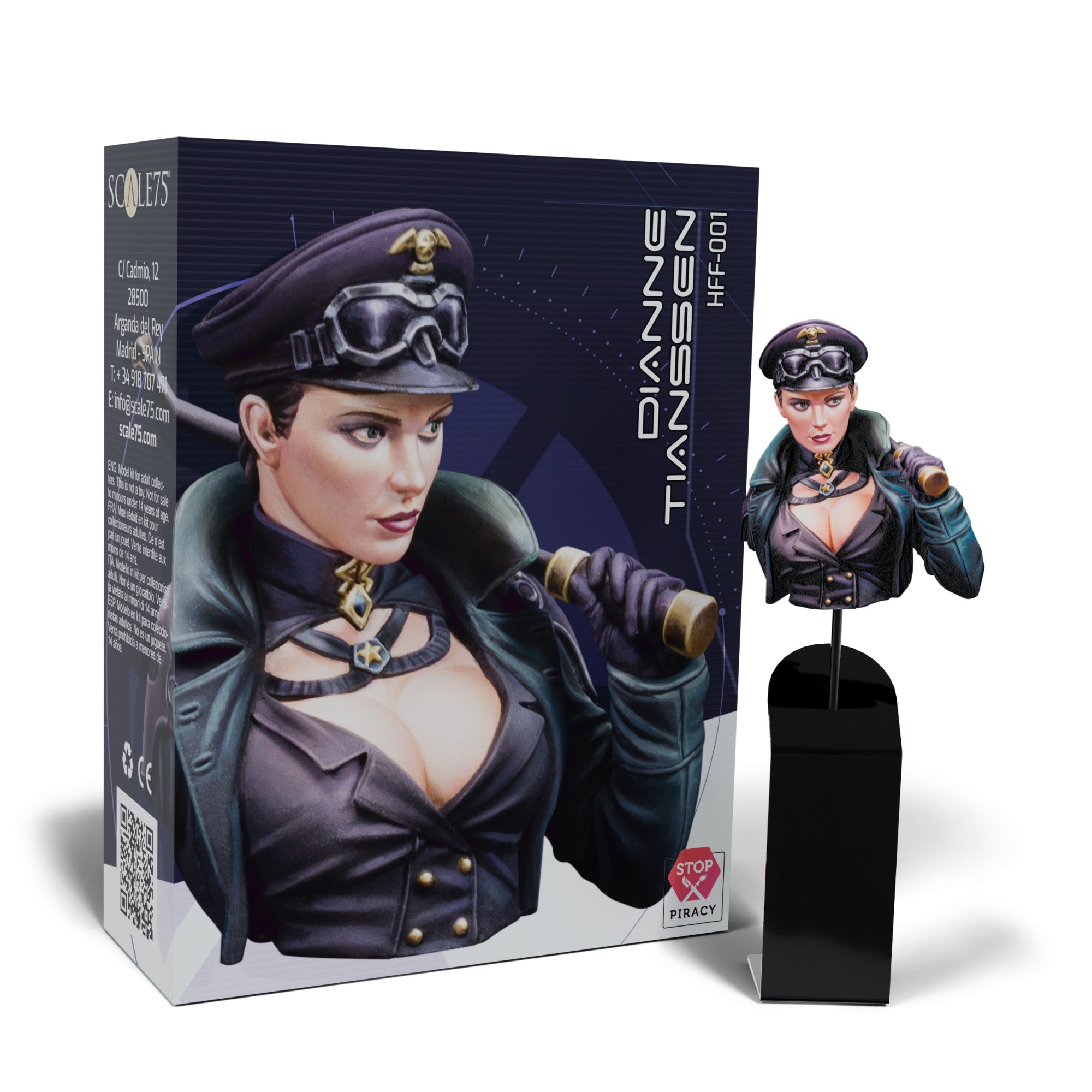 Scale 75 Busts Heroes of the Fallen Frontiers Dianne Tianseen (4)