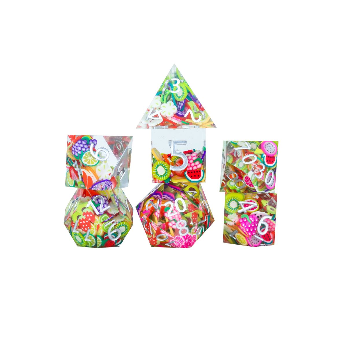 Sirius Dice Set Sharp Fruit - SDZ0014-02