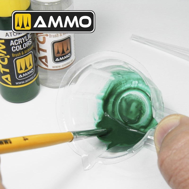 AMMO by Mig Jimenez A.MIG-8268 Disposable Mixing Cups 40ml (10pcs) (9158275268845)