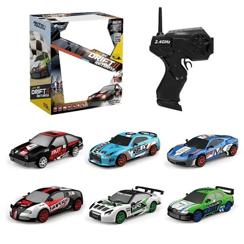 1/24th Drift  RC Car - Ready to Run - Controller and Battery - 2.4GHz (8792445026541)