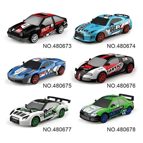 1/24th Drift  RC Car - Ready to Run - Controller and Battery - 2.4GHz (8792445026541)